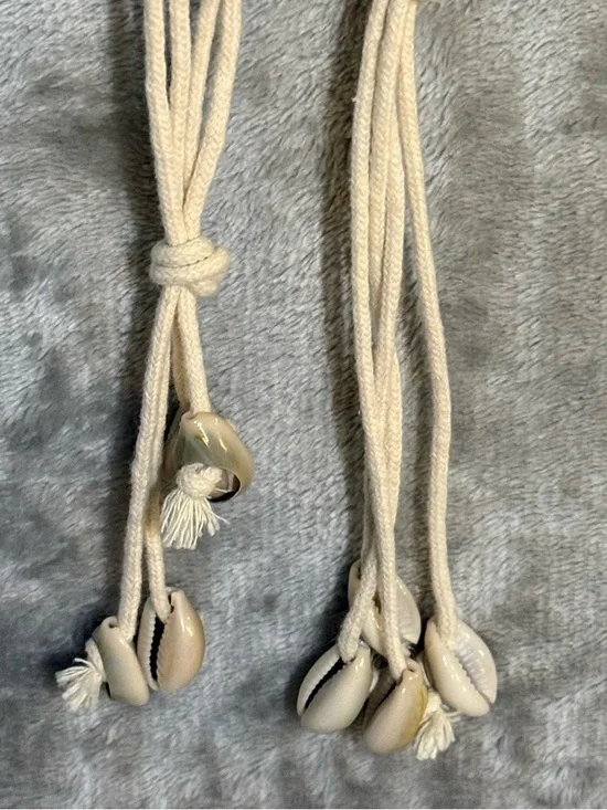 H&M MACRAMÉ-BELT DRESS size M EUC - Picture 3 of 11